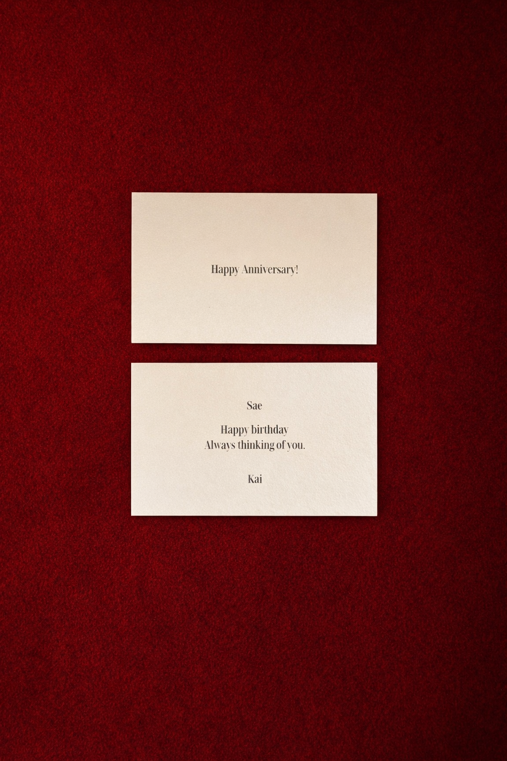 About Your Order / ご注文･配送･メッセージカードについて